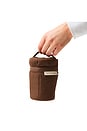 view 5 of 4 MAKEUP BRUSH CASE  STANDING MAKEUP BRUSH CASE in Espresso