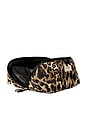 view 4 of 4 POCHETTE À MAQUILLAGE COMPANY MARSHMALLOW FLAT LAY MAKEUP BOX BAG in Warped Leopard