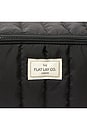 view 5 of 4 POCHETTE À MAQUILLAGE  COMPANY MARSHMALLOW FLAT LAY MAKEUP BOX BAG in Classic Black