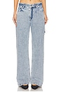 view 1 of 6 Sid Lace Loop Straight Leg Jeans in Vintage Wash