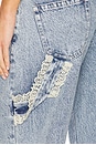 view 6 of 6 Sid Lace Loop Straight Leg Jeans in Vintage Wash
