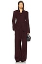 view 4 of 4 Walt Wool Single Breasted Blazer in Oxblood