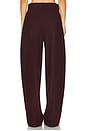 view 4 of 6 Eddie Pleated Wool Trouser in Oxblood