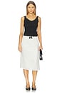 view 4 of 4 Flo Lace Trim Tank Top in Black