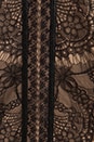 view 6 of 6 Mademoiselle Dress in Nude/Black in Nude & Black