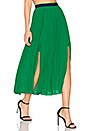 view 1 of 4 Envy Skirt in Emerald Green