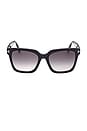 view 1 of 3 Selby Sunglasses in Black & Grey