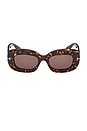 view 1 of 3 LUNETTES DE SOLEIL ISLAY in Brown & Brown