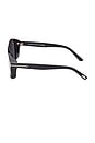 view 3 of 3 LUNETTES DE SOLEIL ROSCO in Shiny Black, Eco, & Smoke