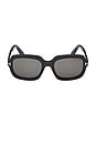 view 1 of 3 GAFAS DE SOL LANA in Black & Grey