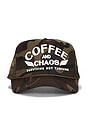 view 1 of 5 Coffee & Chaos Hat in Camo