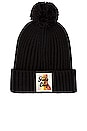 view 1 of 2 Take It Easy Beanie in Black