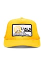 view 1 of 2 Take A Hike Sun Hat in Gold