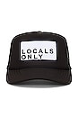 view 1 of 2 Locals Only Hat in Black