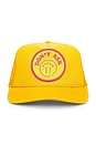 view 1 of 2 Don't Ask Trucker Hat in Gold