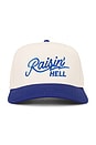 view 1 of 3 Raisin Hell Hat in Cream & Blue