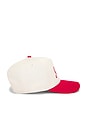 view 3 of 3 Raisin Hell Hat in Cream & Red