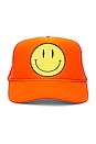 view 1 of 2 Smiley Hat in Orange