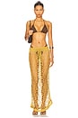 view 5 of 6 Marsala Skirt in Yellow