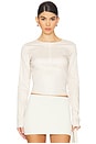 view 1 of 4 Azhur Top in Creamy