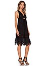view 2 of 3 Thakoon Crochet Inset Dress in Black