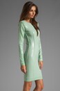 view 3 of 6 Minimalist Dress in Seafoam Lacquer