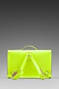 view 2 of 4 Batchel Backpack in Fluoro Yellow