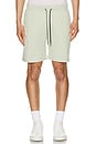 view 3 of 4 Light Bilen Sweatshorts in Light Greenstone