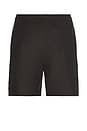 view 2 of 4 Soft Terry Sweatshorts in Warm Carbon