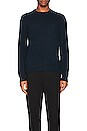 view 3 of 3 Hilles Crew FC Cashmere in Light Baltic