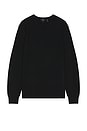 view 1 of 3 Honey Comb Crewneck Sweater in Black