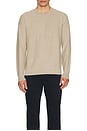 view 3 of 3 Riland Crew Neck Sweater in Earl Grey