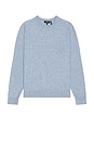 view 1 of 4 Riland Crewneck Sweater in Light Blue Lake Melange