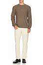 view 3 of 4 Riland Crew Neck Sweater in Morel Melange