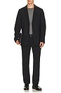 view 3 of 4 Clinton Blazer in Precision Ponte in Black