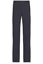 view 1 of 5 Stretch Linen Curtis Pant in Eclipse