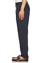 view 4 of 5 Stretch Linen Curtis Pant in Eclipse