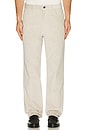 view 1 of 6 Crosby Cord 5 Pocket Pant in Alabaster