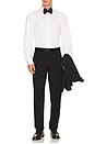 view 4 of 5 Mayer Tuxedo Pant in Stretch Wool in Black