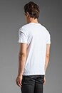 view 3 of 4 Alkaline Andrion Tee in White