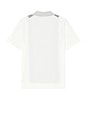 view 2 of 3 Intarsia Sweater Polo in White Multi