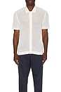 view 3 of 3 Cairn Short Sleeve Shirt in Ivory