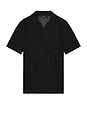 view 1 of 3 Brenan Short Sleeve Polo in Black