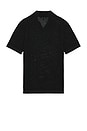 view 2 of 3 Brenan Short Sleeve Polo in Black