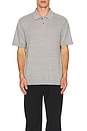 view 3 of 3 Goris Short Sleeve Polo in Grey Heather