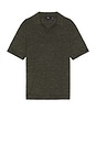 view 1 of 3 Brenan Short Sleeve Polo in Dark Olive