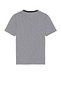view 2 of 4 Essential Short Sleeve Tee in Baltic & White
