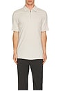 view 3 of 3 Ryder Quarter Zip Polo in Fog