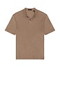 view 1 of 3 Kayser Short Sleeve Polo in Walnut