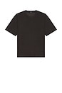 view 1 of 4 Relaxed Soft Terry Tee in Warm Carbon